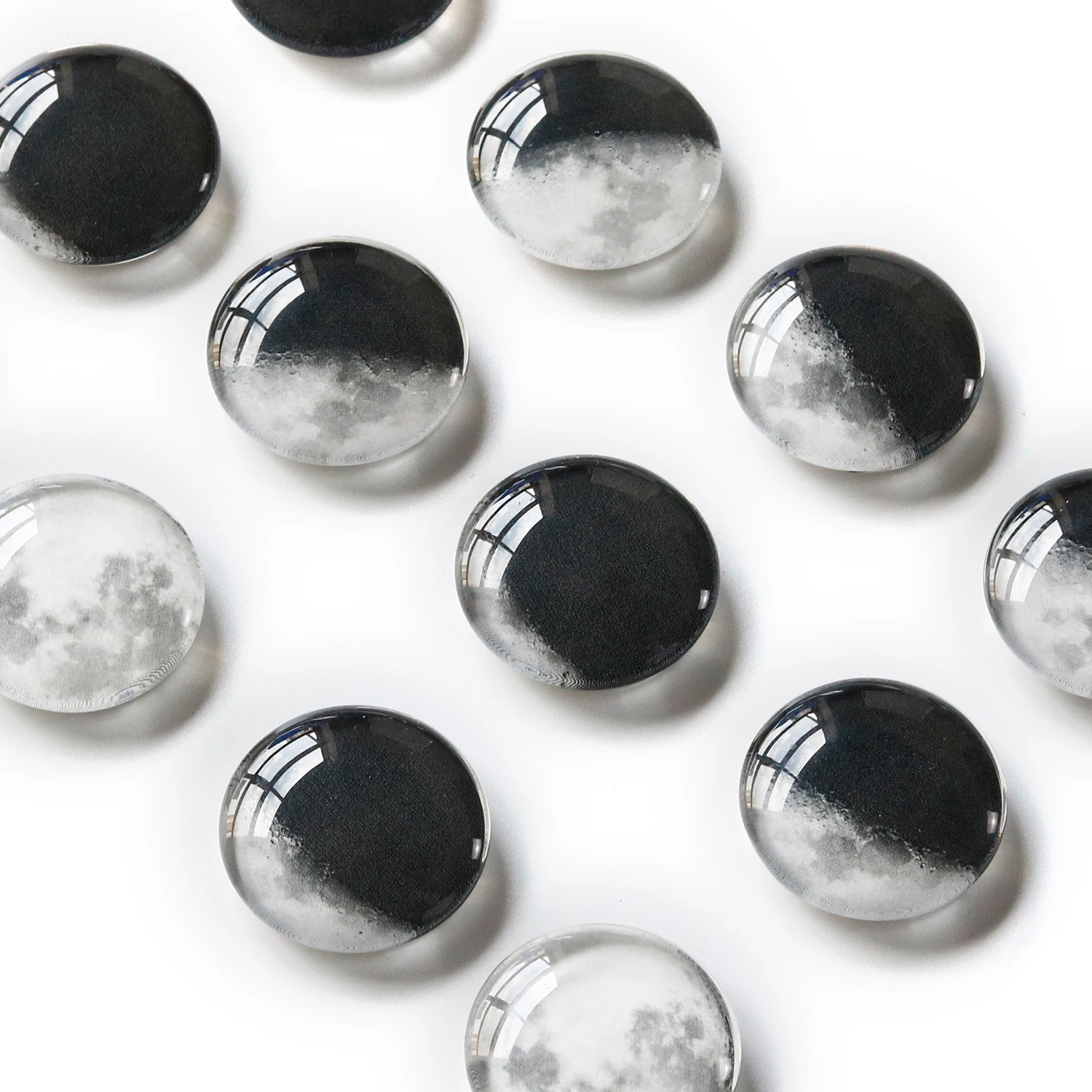 2024 Holiday Promotion Custom-Made Old Design Painting Refrigerator Magnet Glass Small Magnets For Fridge