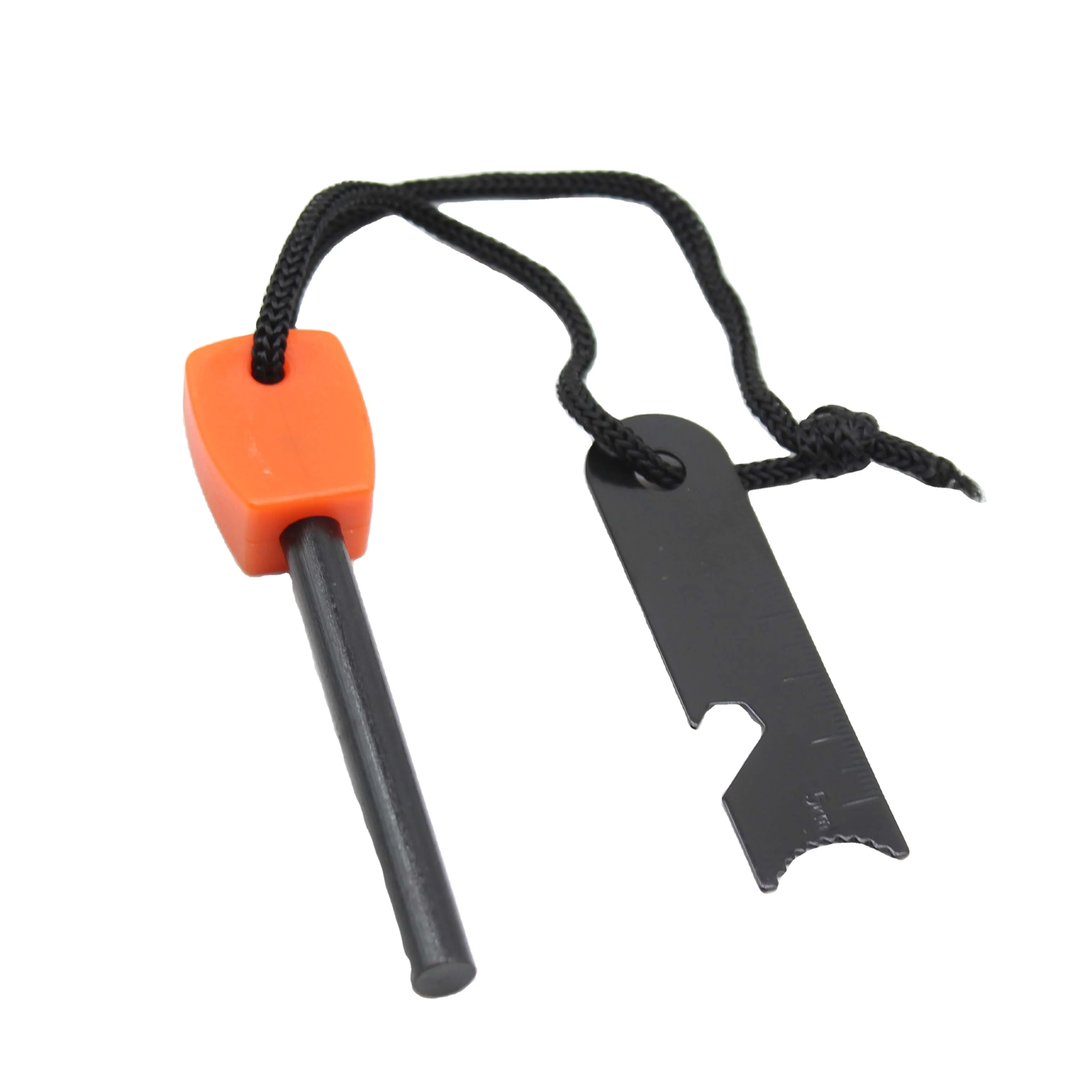 Multifunctional Fire Lighter Flintstone Kit Outdoor Survival Camping Emergency Fire Starters Magnesium Flint Scraper Stone