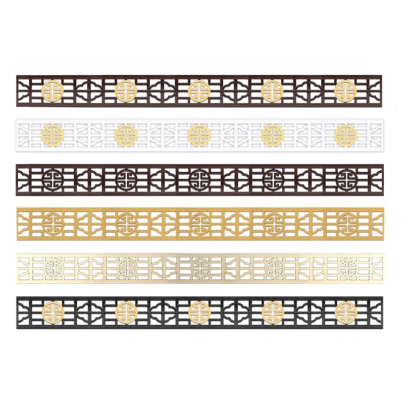 Self Adhesive Mirror Border Stickers For Wall Waistline Decoration