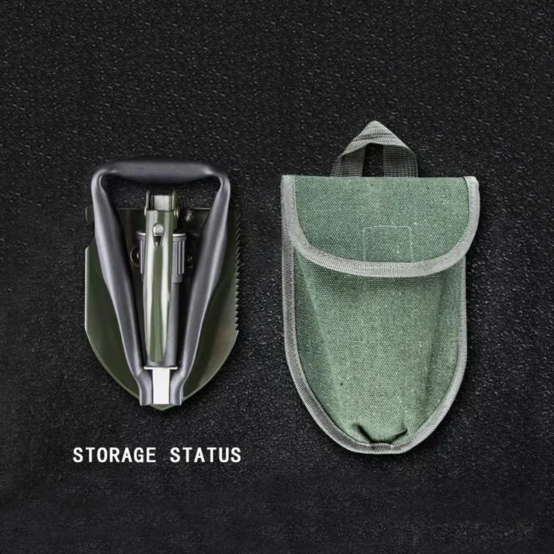 Irrigation transplant plow fishing corn multifuncional sonw tackical fireplace shovel bags multi tool with scale Handle