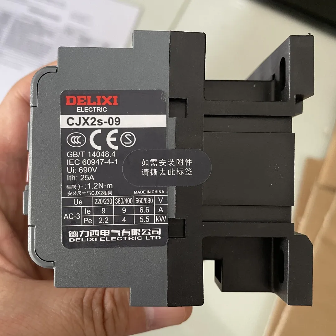 Распродажа, замыкатели переменного тока DELIXI CJX2s 9A, продукты распределения низкого напряжения с сертификатом ccc ce, электрические замыкатели
