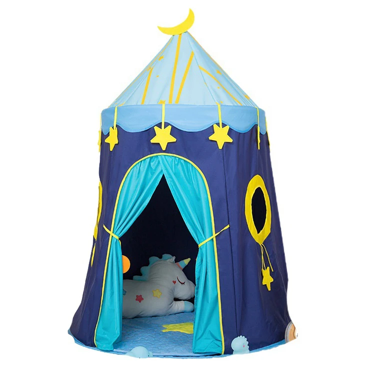 
Hot sale indoor kids play colorful castle kids tent for house 