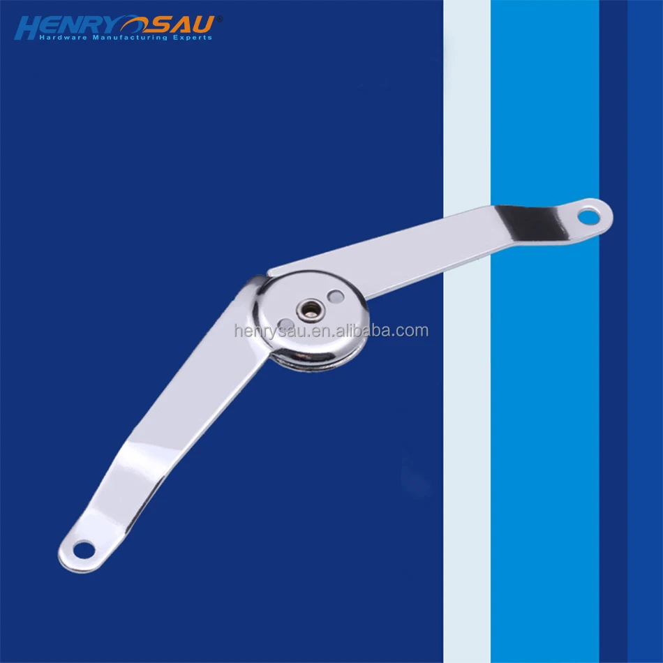 Stylish Metal Holder Jewelry Box Case Floding Lid Support Stay Hinge 105 Degree Opening Angle Lid Stay