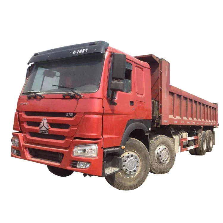 Sinotruck Howo Dump Truck Heavy Weight Sand Tipper Used