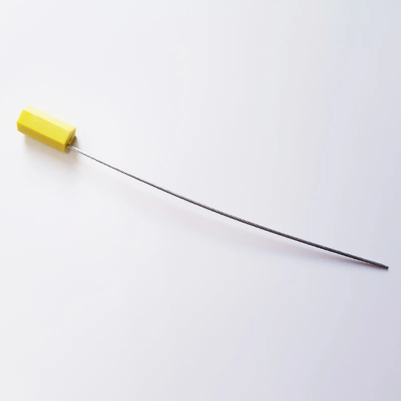 Shipping companies use pull tight 31cm high security steel cable seal/rubber seal for cable entry