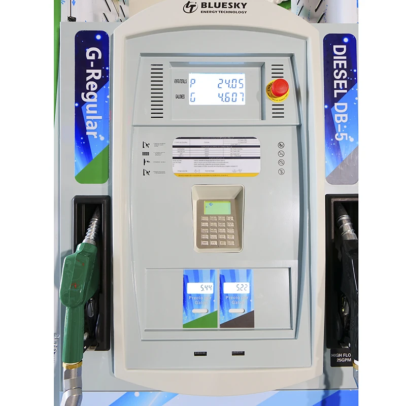 Bluesky Accuracy Dispens Station Gas Petroleum Pump Dispenser Fuel Digit Dispens