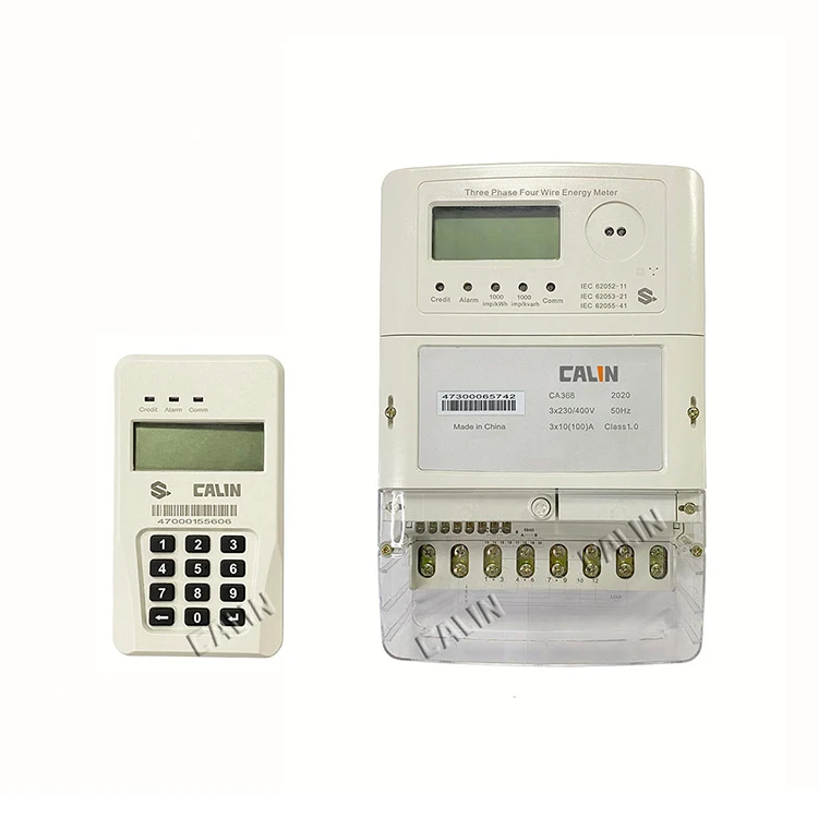 Hot Sales Load Switch Tamper Guard Multi Rate Power Three Phase Energy Meters Keypad Digital Electricity Meter