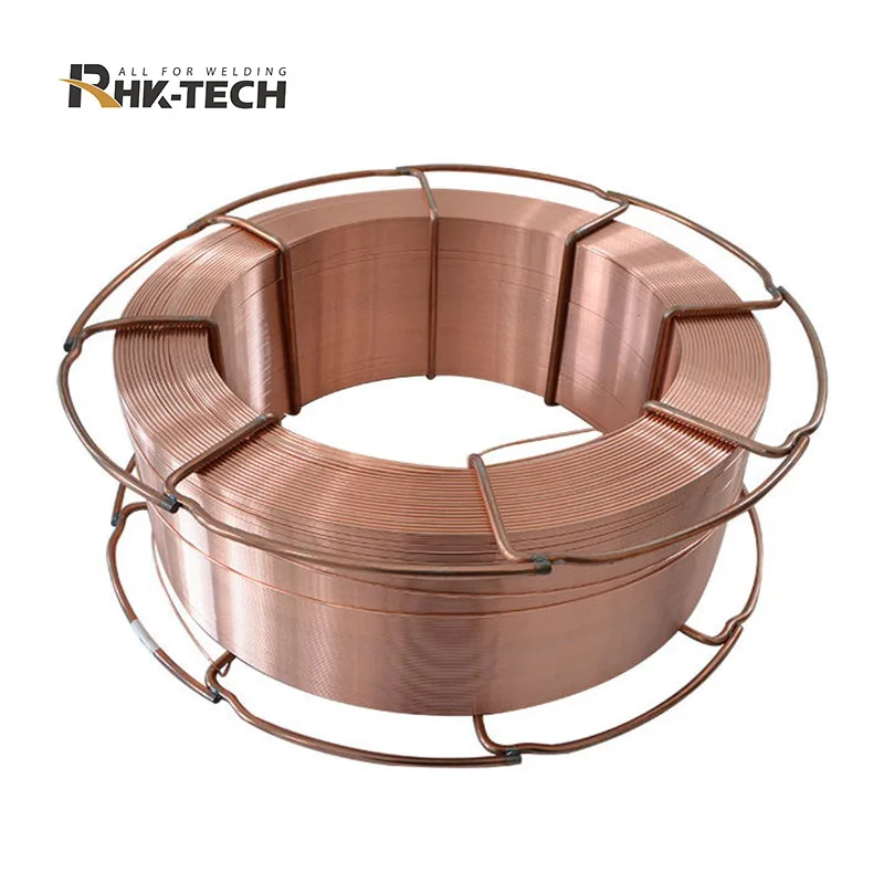 RHK Mild Steel Copper Coated Gas Protection CO2 MIG TIG ER70S-6 Welding Wire with Good Quality