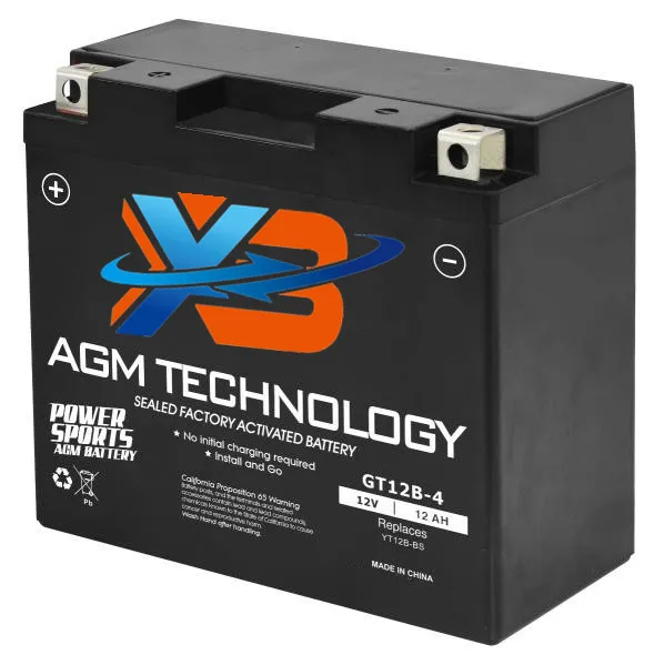 Motorcycle, ATV, Scooter Silicone Battery YT12B-4 For Yamaha 650CC XVS650 V-Star 1998-2011