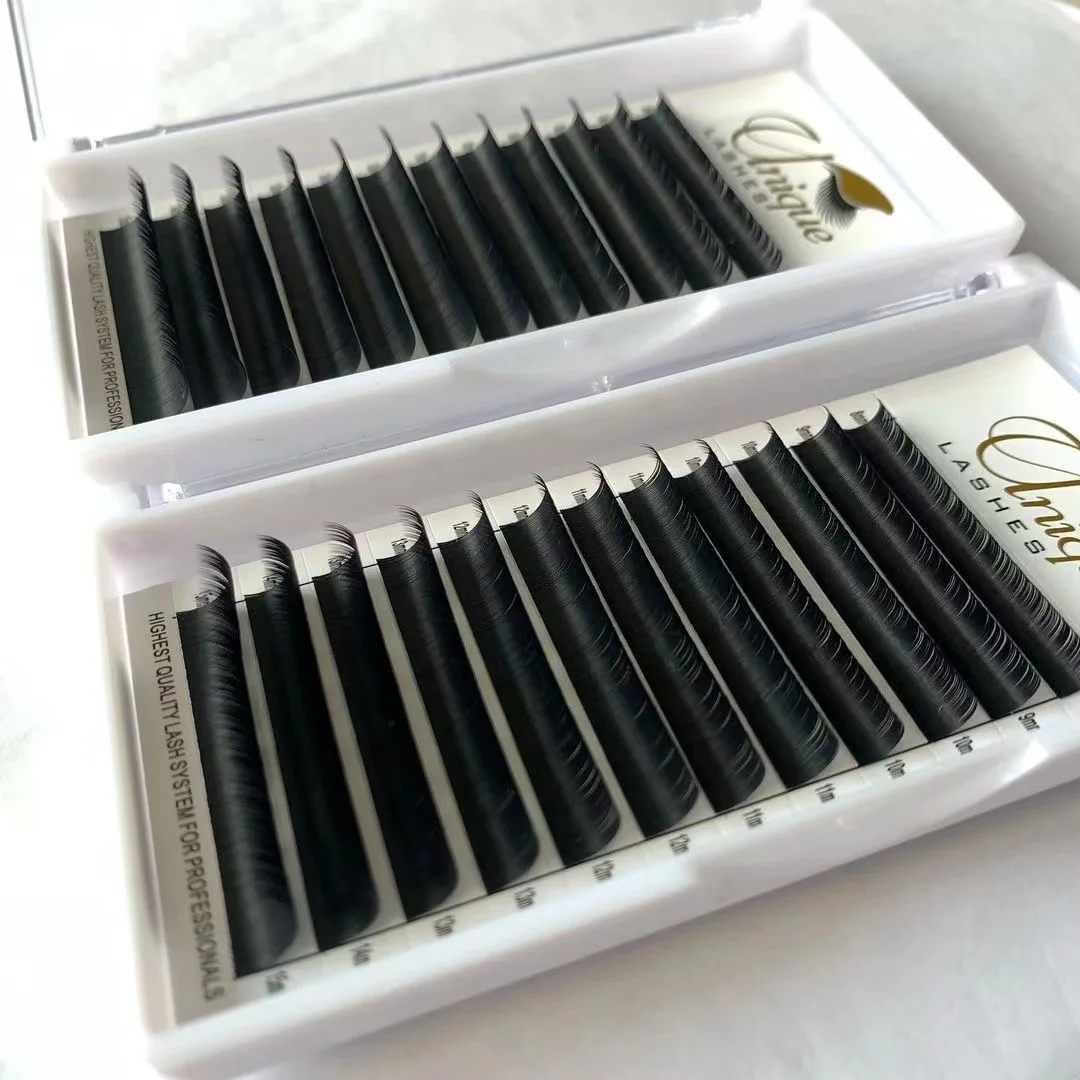 Eyelash extension russian volume  0.03 0.05 0.07 individual private label eyelashes