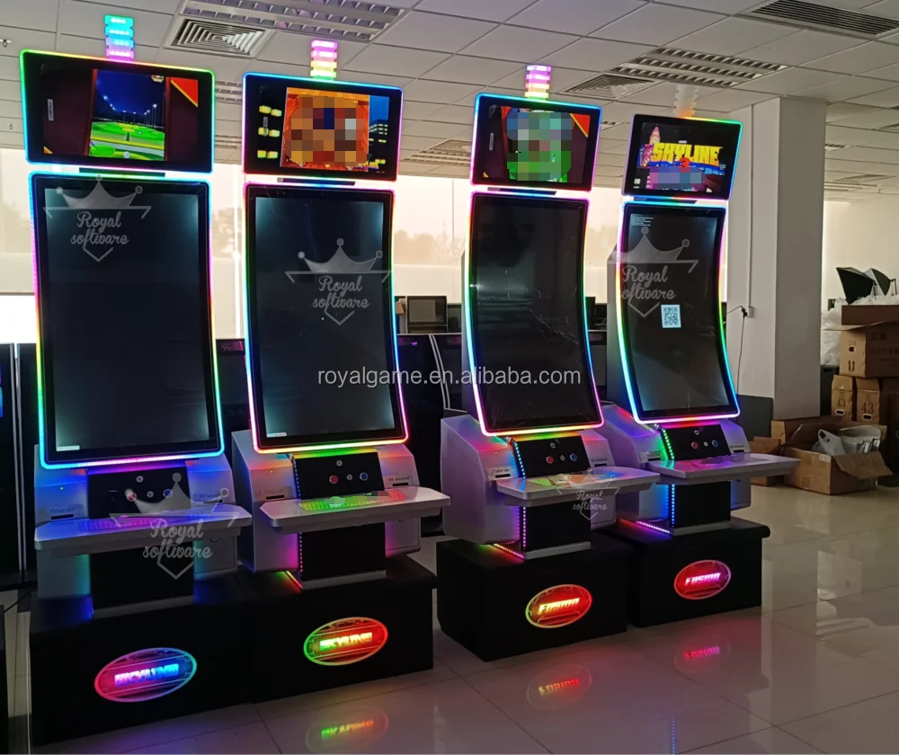43-дюймовый кривой сенсорный экран Fusion6 Fusion Link 2 развлекательный видеоигровой шкаф