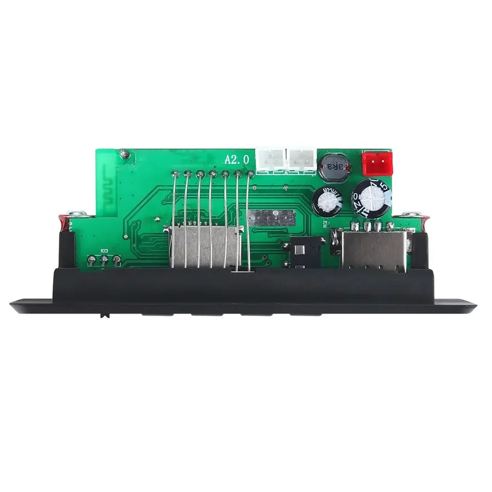With power amplifier 2 * 3w lossless car mp3 decoder board audio decoder board module receiving module 12V