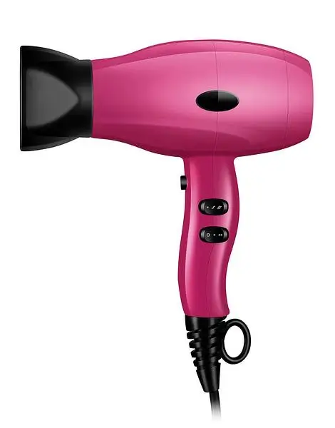 
AC/DC compact hair blower in colorful dryer 