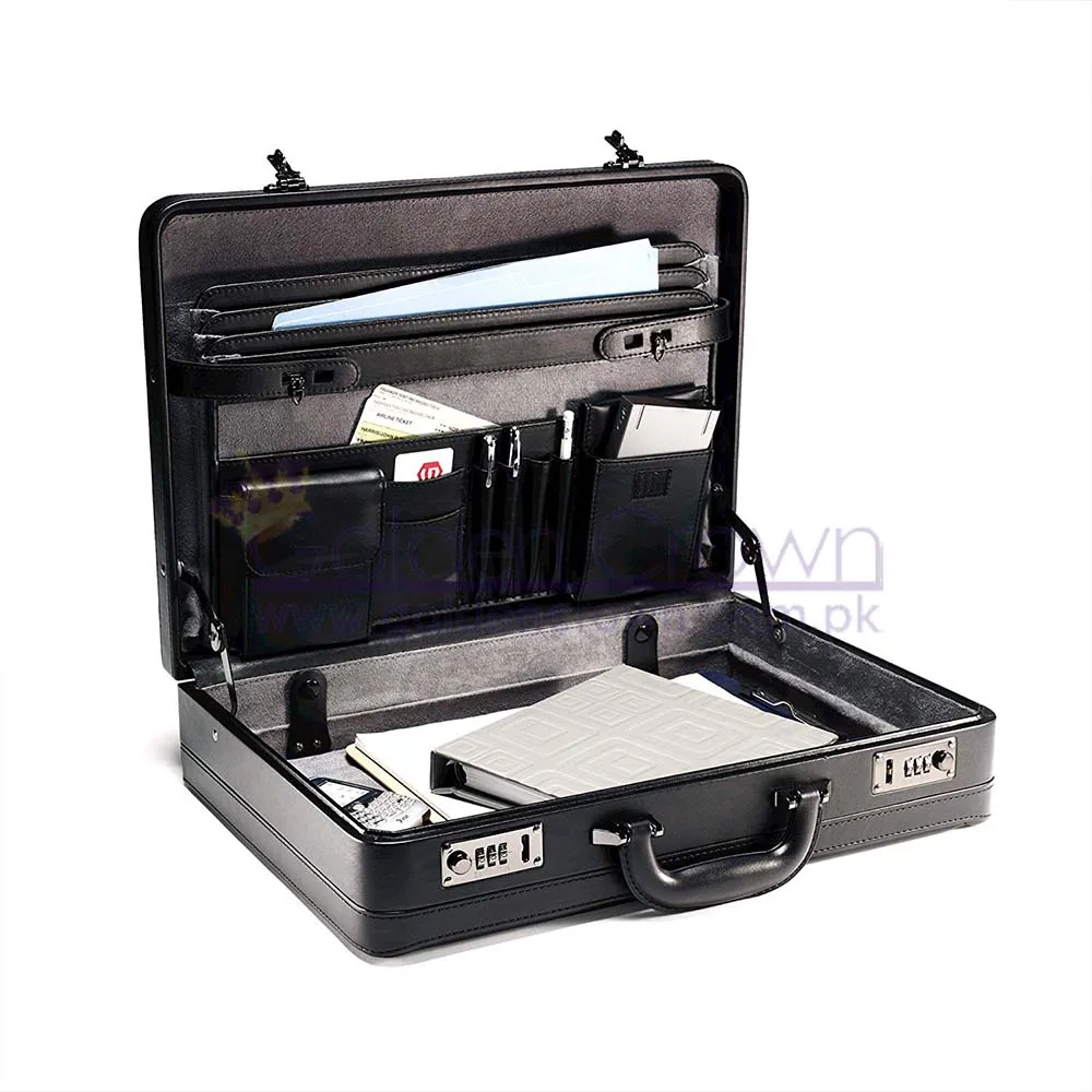 Кожаный атташе, черный масонский Жесткий Чехол, масонский футляр для атташе | Поставщик масонских жестких чехла