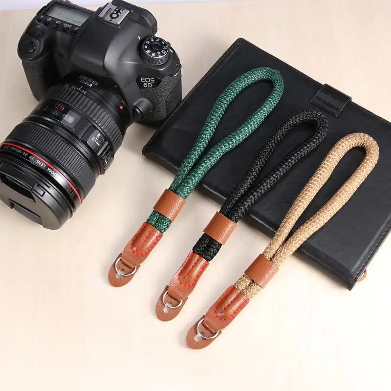 Camera Strap Wrist Band Hot Sale Hand Nylon Rope Camera Wrist Strap Wrist Band Lanyard For Leica Digital SLR Camera