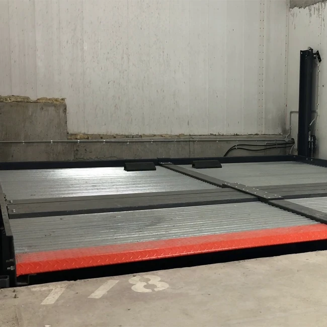 Residential Pit Garage Parking Underground Car Lift Elevator