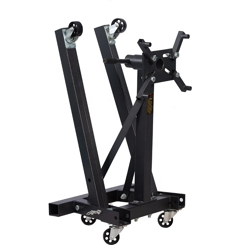 Workshop Auto Tools Automotive Rotating Manufacture  2000lbs Engine Stand  For Auto Repairing And Assembly