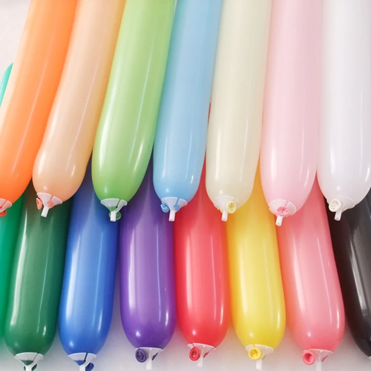 Factory promotion Magic balloon make animals long shape modeling 2023 toys for children with EN71-1,2,3,12 certificate