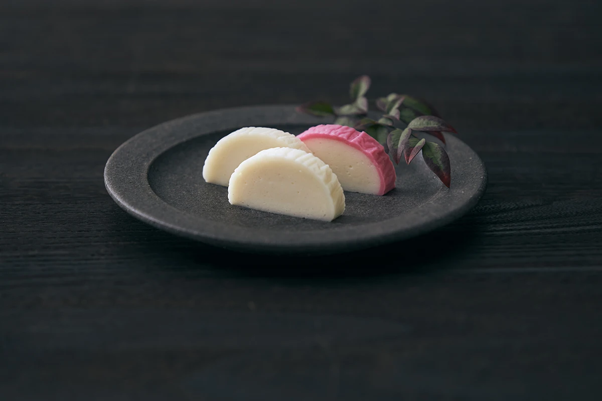 Japanese Steamed Kamaboko Fish Cake Pastry Preserved Vegetables Sushi Ginger