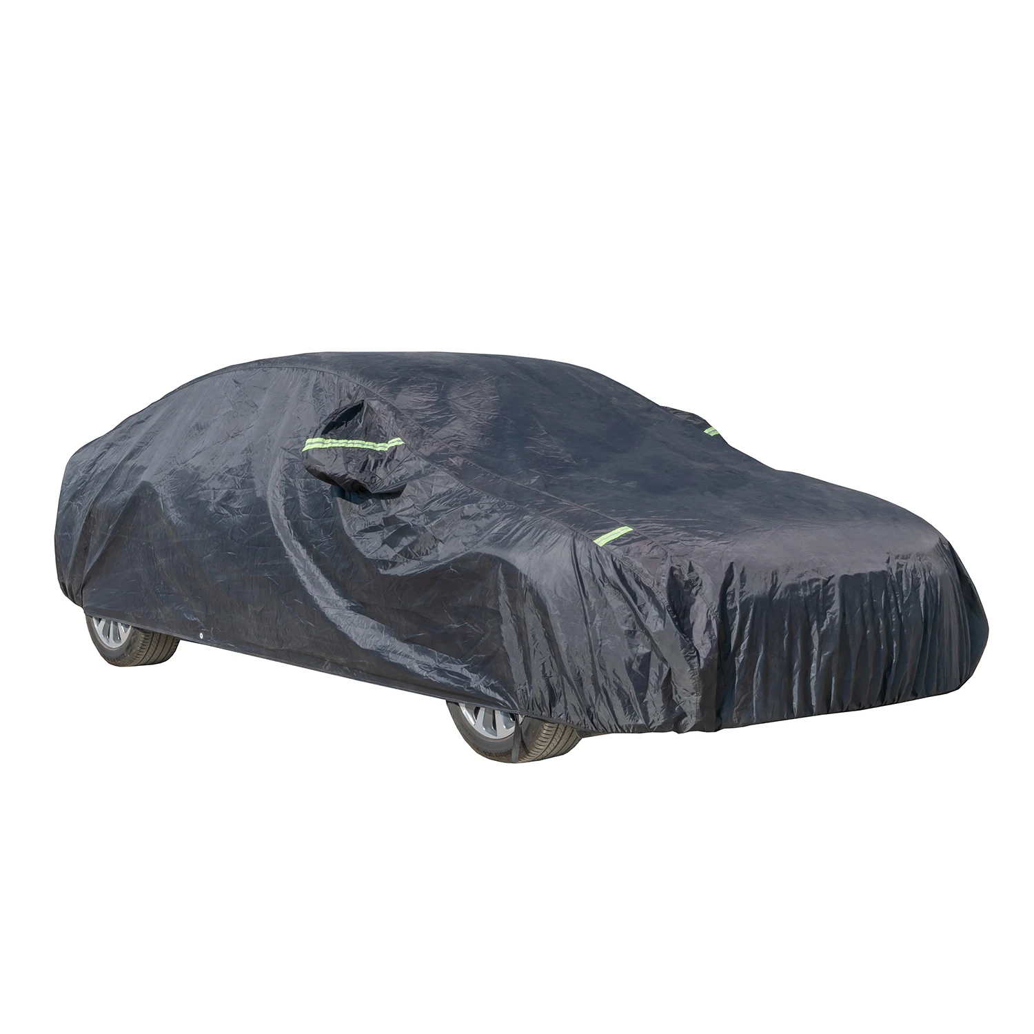 Polyester Waterproof Car Cover for All Weather Universal Fit for Automobiles