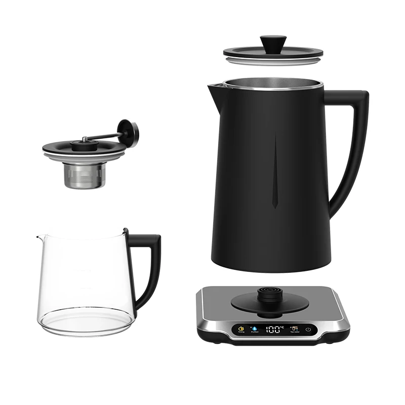 Energy Saving Electric Kettle China Tea Digital Display With Ntc Thermistor Led Auto Shut Off Glass Induction Keep Hot Full Day