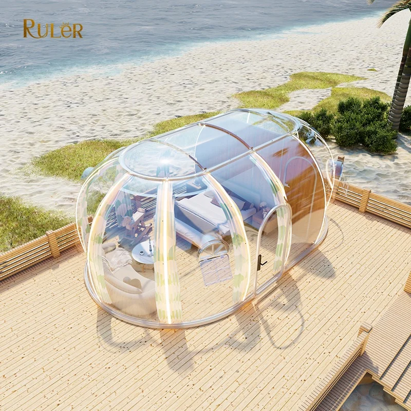 PC Starry Room Dome Camping Hotel Full Transparent Outdoor tent house