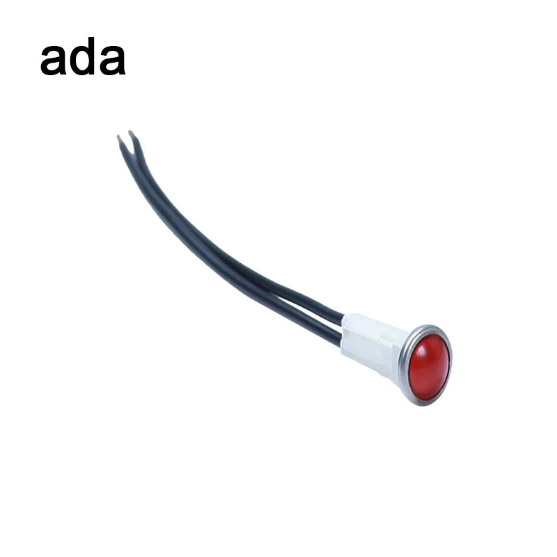 10 mm dia. A-30 LED Signal Lights 12v for Panel Mount