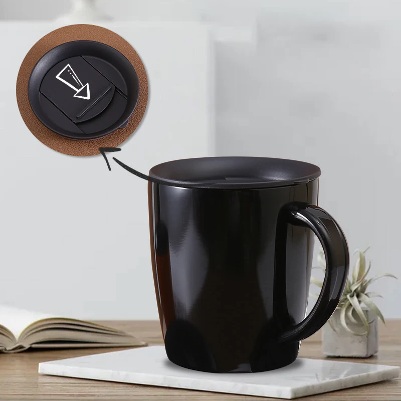 Double Wall Vacuum Wholesale Mugs for Hot and Cold Drinks Tea 400ml Blank Coffee Mugs