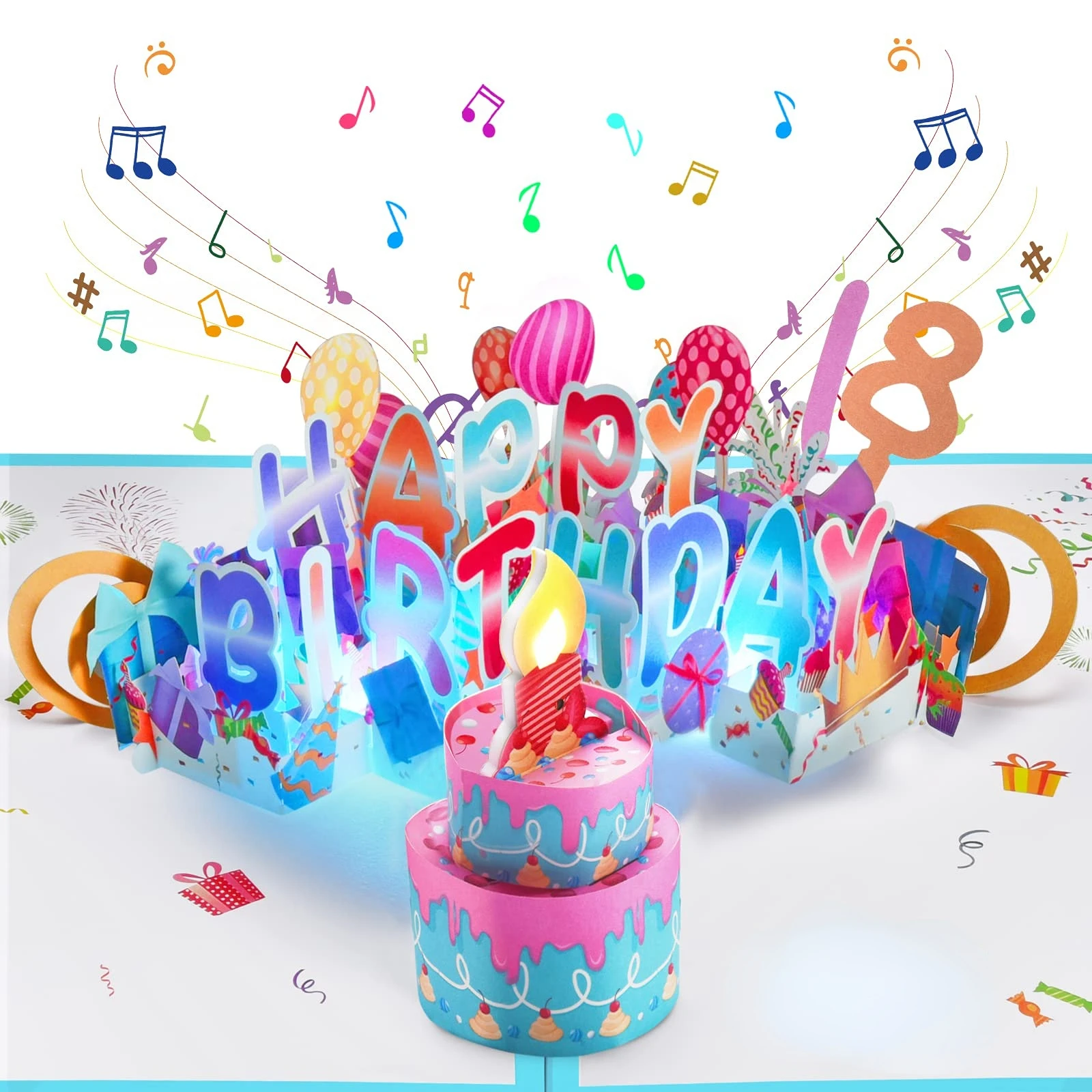 Wholesale Low Price Greeting Card Custom Printing With Sound And Light With OME suppliers