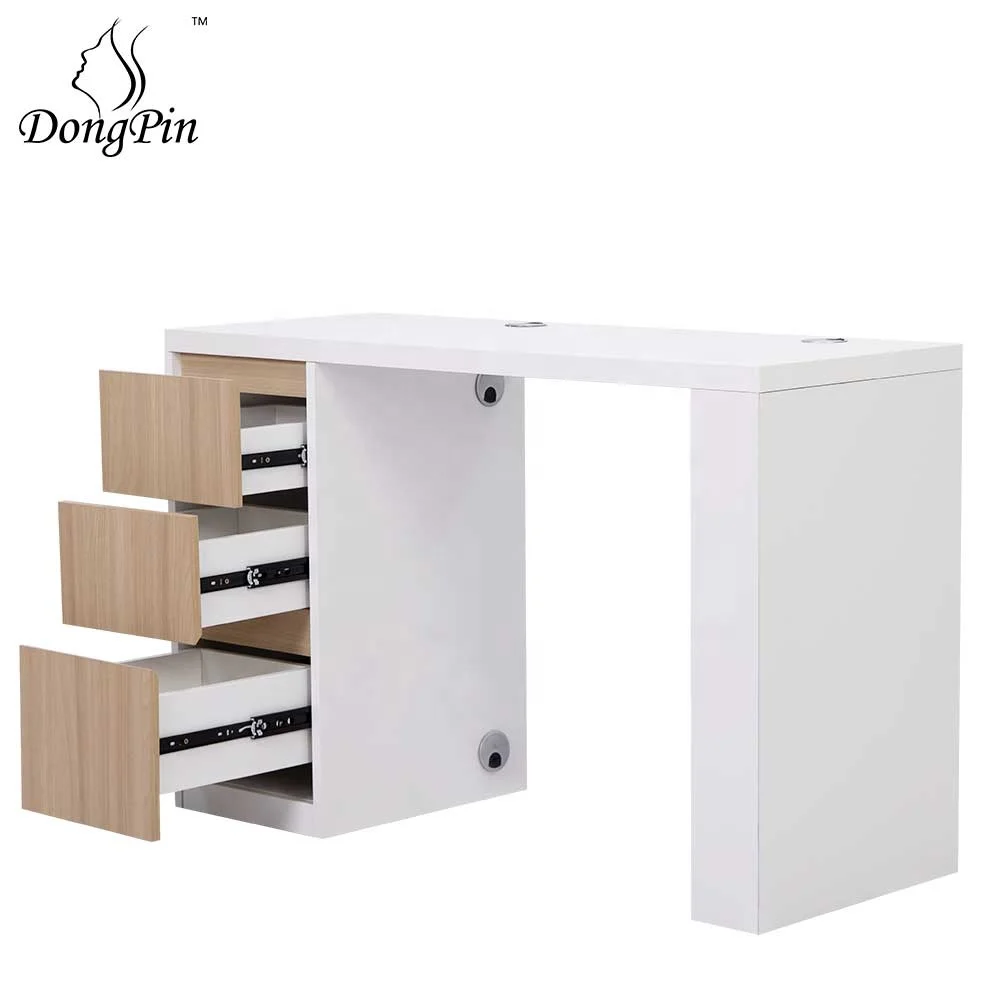 Nail Table Manicure Table For Gel Nail Beauty Salon With Dust Collector