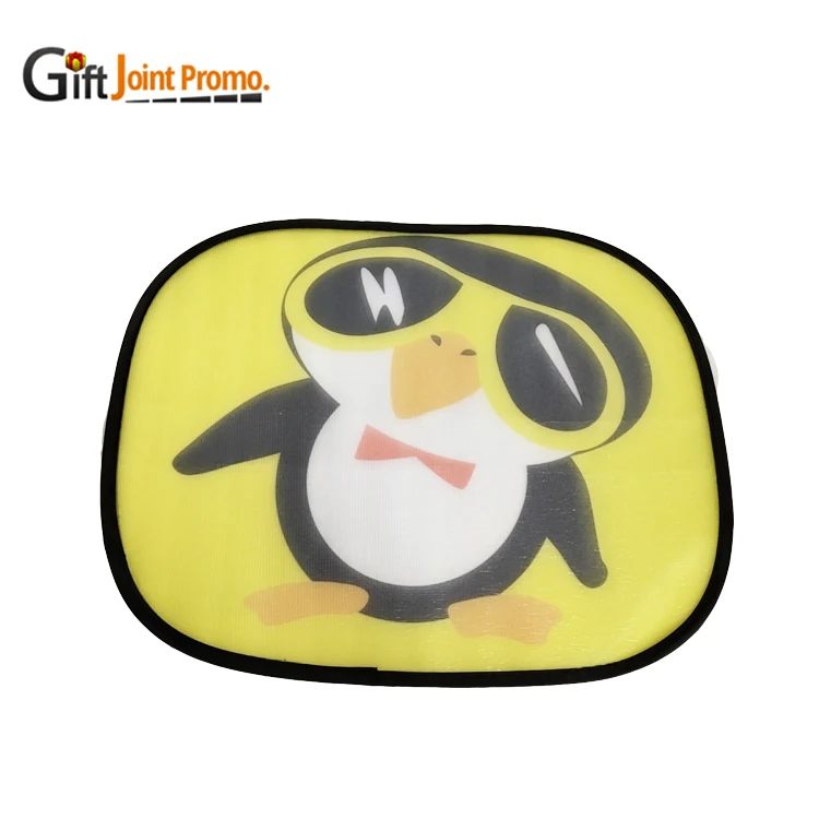 Недорогая печать логотипа прекрасный детский автомобиль лобовое стекло Солнцезащитный козырек с сумкой для хранения