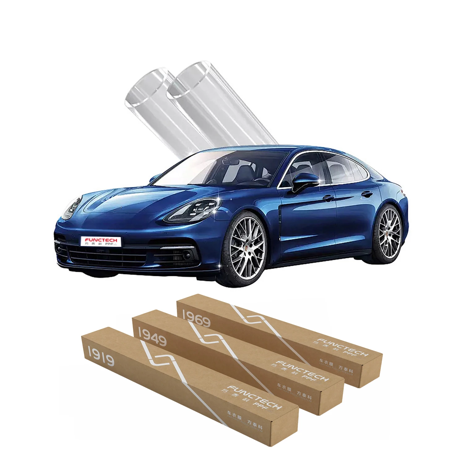 Crystal Clear TPU PPF with High Gloss Finish and Self Adhesive Application for Seamless Installation and Superior Protection