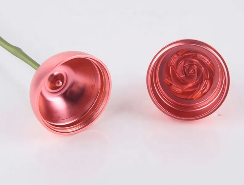 FC-9002 artificia flower metal rose plating arts and crafts valentine gifts