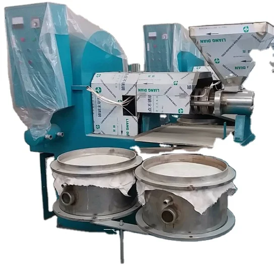 Cold and Hot Oil Presser Cooking Oil Extrusion Machine for Soybean Peanut Seed Automatic Oil Extruder