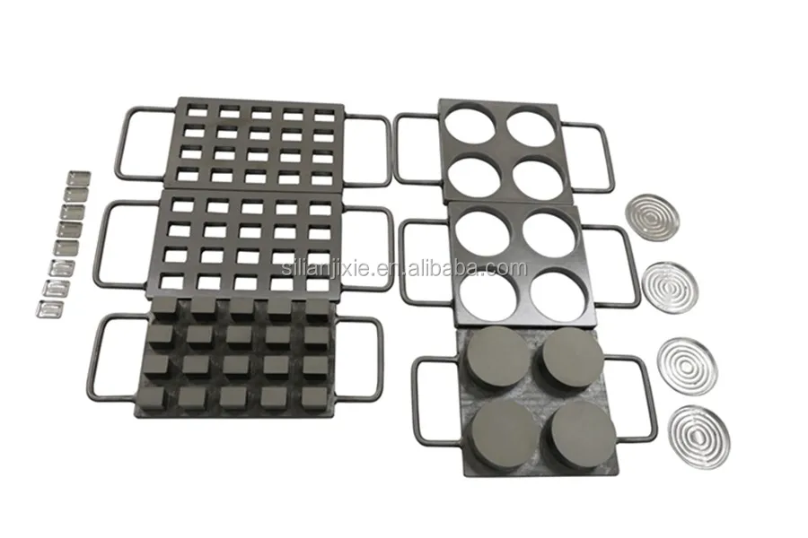 Cosmetic powder compaction mold aluminum plate mold eye shadow powder molding mold