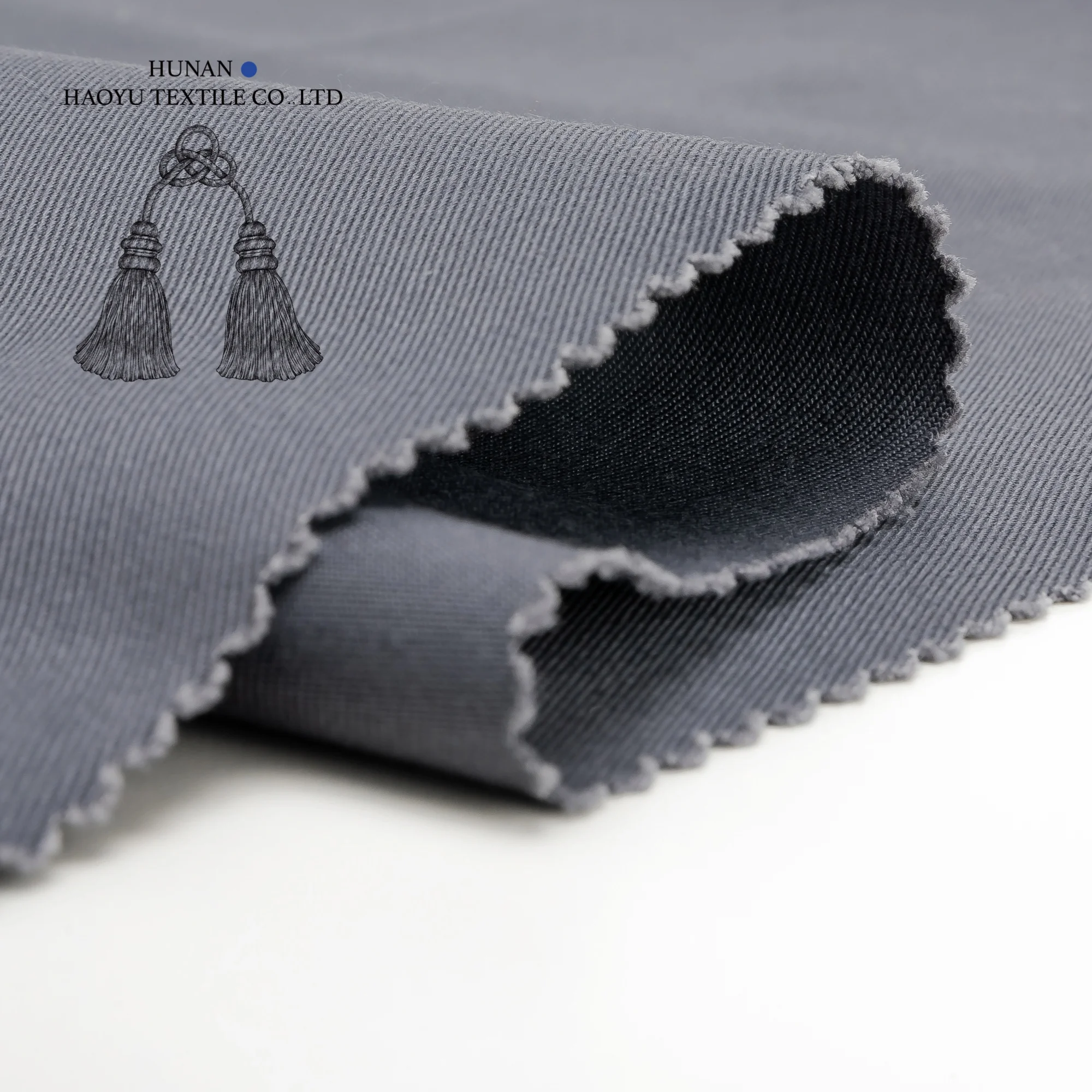 woven dyed polycotton interwoven fabric for workwear CVC twill 60 cotton 40 polyester fabric