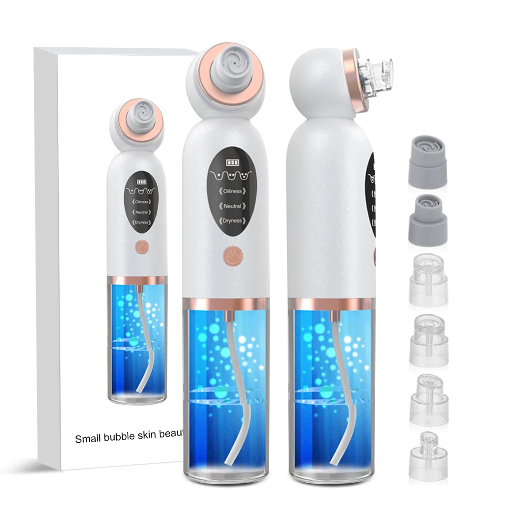 Deep Cleansing Pores Vacuum Blackhead Remover Simple and Easy to Use Skin Care Face Vacuum Blackhead Remover for Oily, Dry Skin