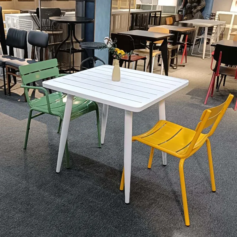 Paito Furniture Garden Chair Outdoor Dining Chair Design Stackable Metal Outdoor Chair