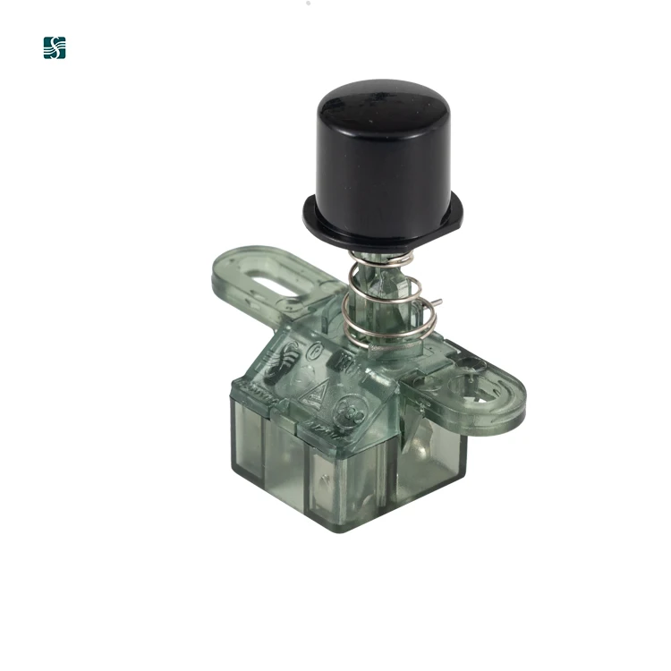 1A 125V 250V Mini Push Button Switch 1 Position Locking Onoff Push Button Keyboard Switch