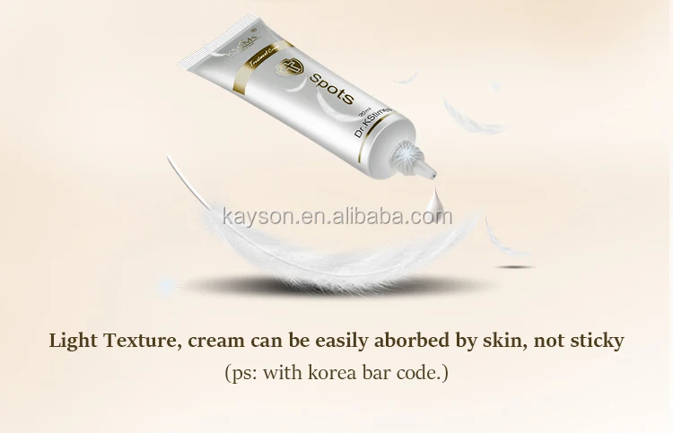 Herbal Extract Anti Spot Whitening Night Freckle Removing Cream for Face Made in Japan