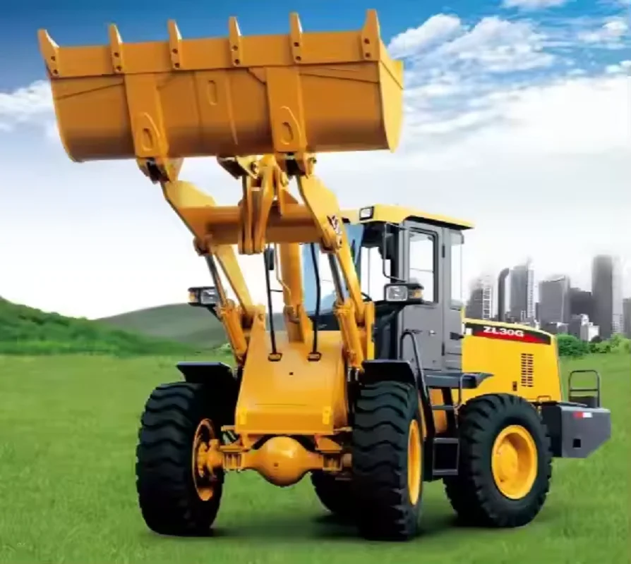 Chinese Brand 3 Ton Wheel Loader ZL30GN With Rock Bucket for Sale