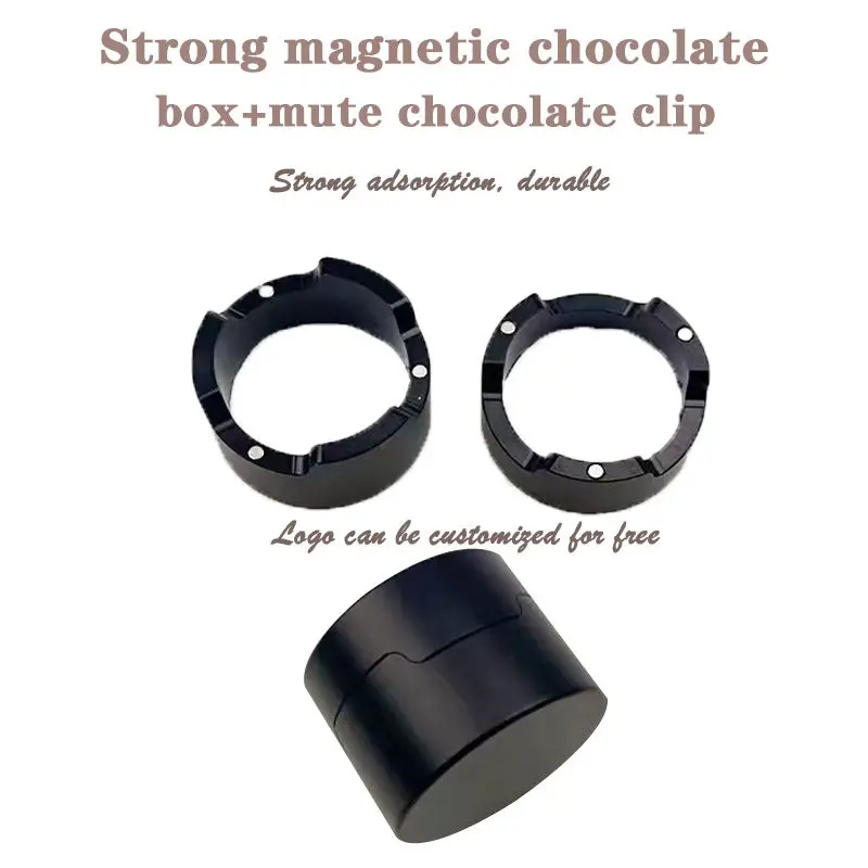 Billiard Pool Cue Chalk Holder Pocket Magnetic Aluminium With Replacement Metal Pads & Belt Clips Billiard Cue Chalk Box