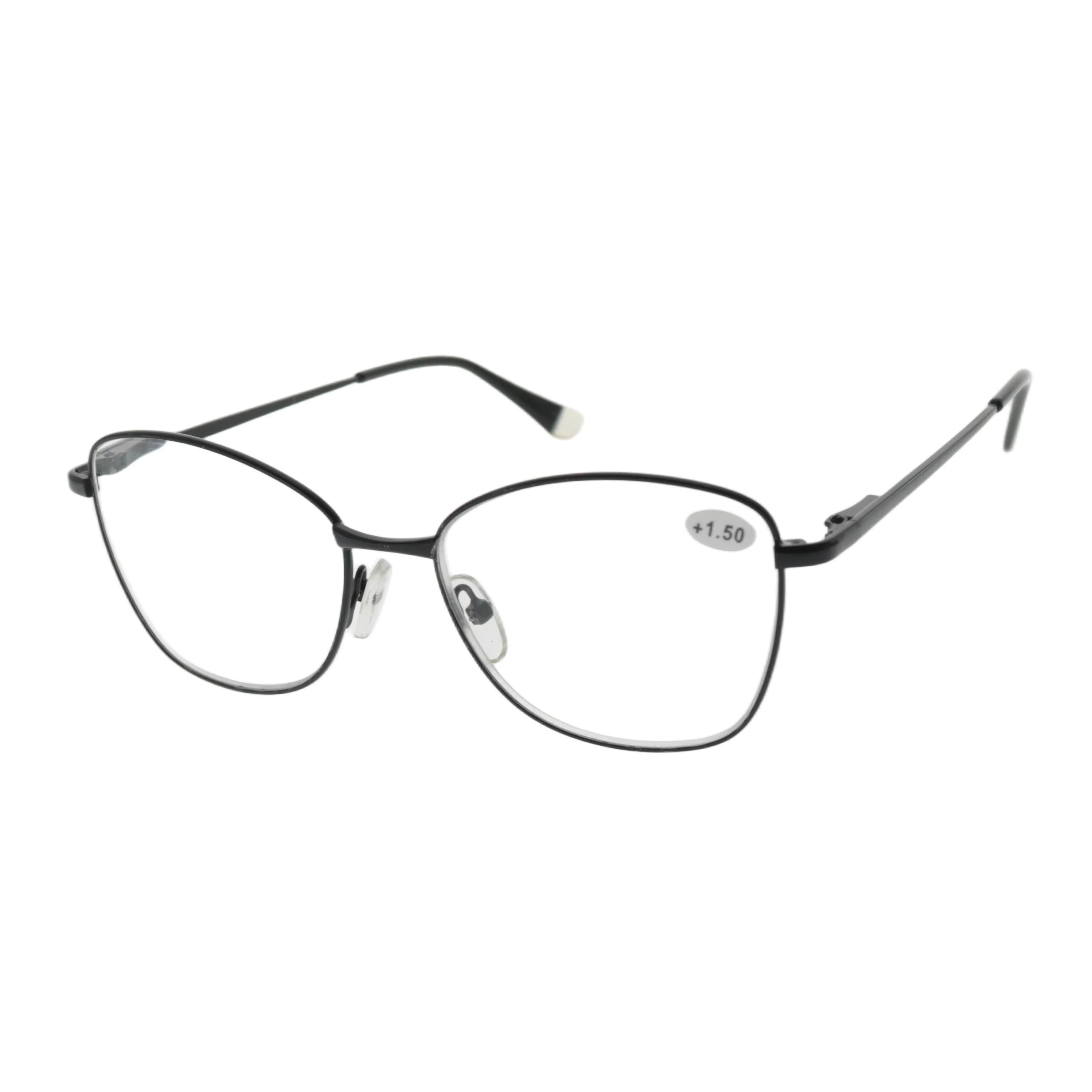 Sunbest 2567 Read Eye Glasses Manufacturer OEM Customized Presbyopic Glasses Metal Square Spring Hinge Reading Glasses