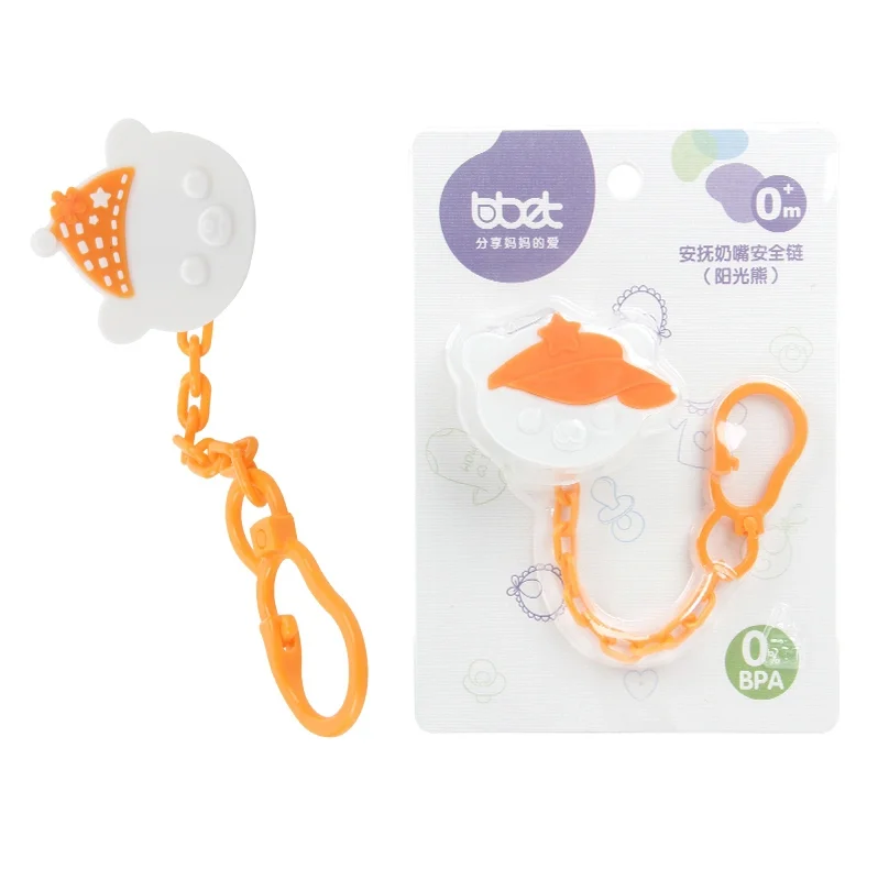 BH popular eco friendly plastic baby pacifier holder, pacifier clip from OEM and ODM factory.