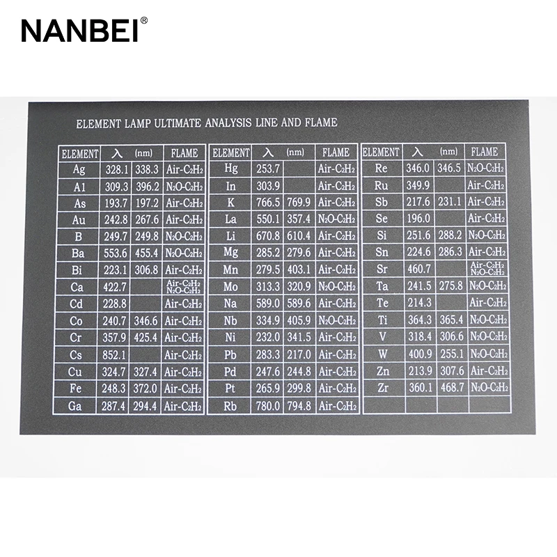 AAS spectrometer flame atomic absorption spectrophotometer