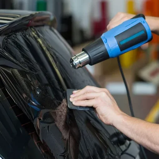 Прямая продажа с завода, Тонировочная пленка для окон, черный рулон, для автомобиля и дома по заводской цене