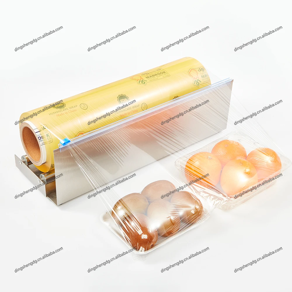 Kitchen Use PE Heat Resistant Food Grade Cling Film Plastic Good Strength Wrap