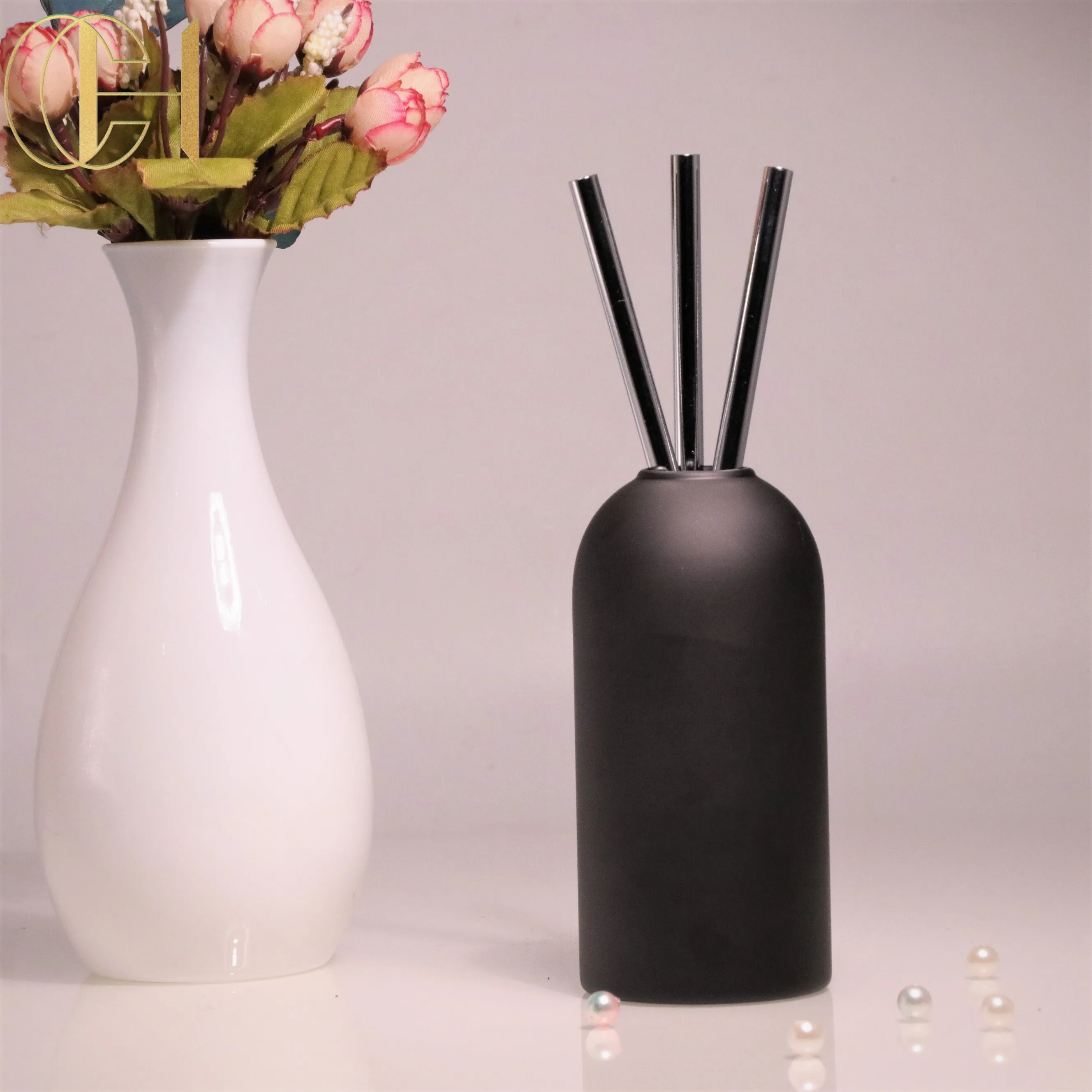 C&H New Candle Idea Metal Stick With Pristine Oil Simple Style Gift Set Wedding Birthday Unique New Style Everlasting Candle