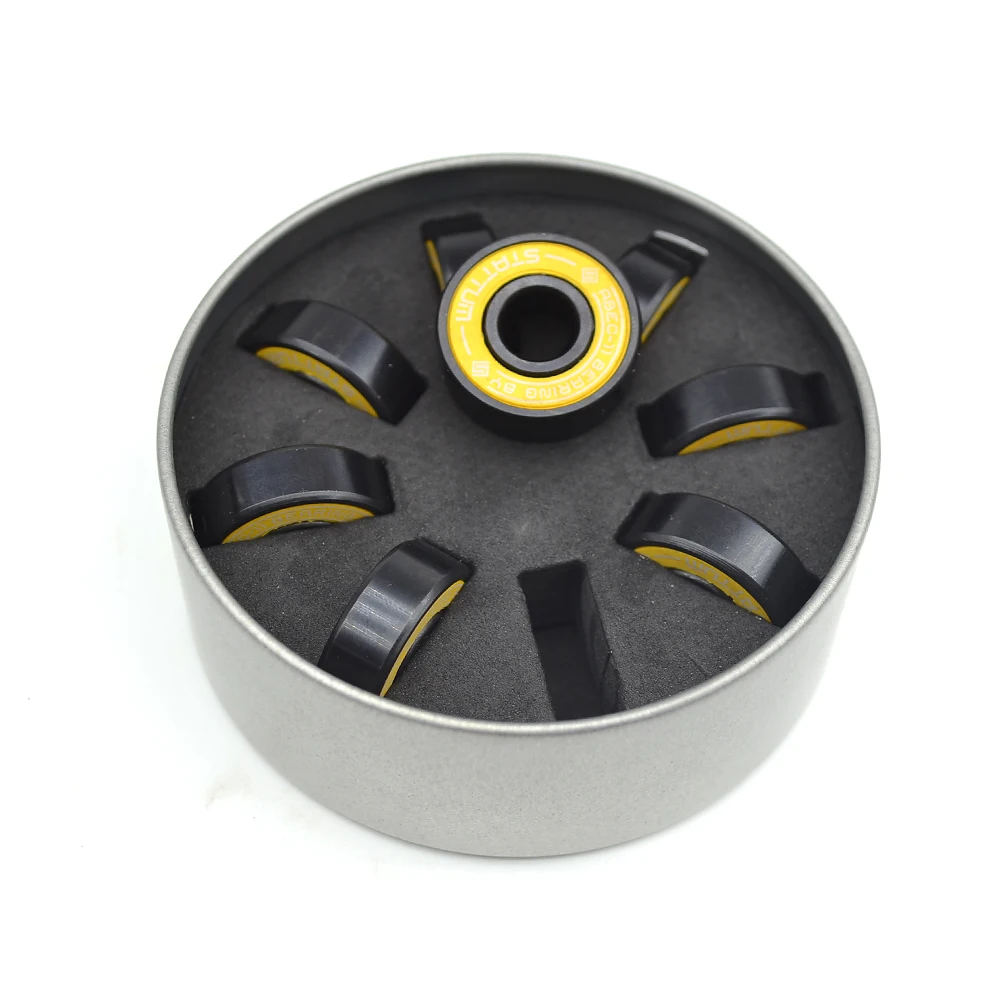 High Quality Multi Custom Color Miniature Ball Bearings rodamiento 608 ZZ 2RS size 8*22*7mm For Skateboard