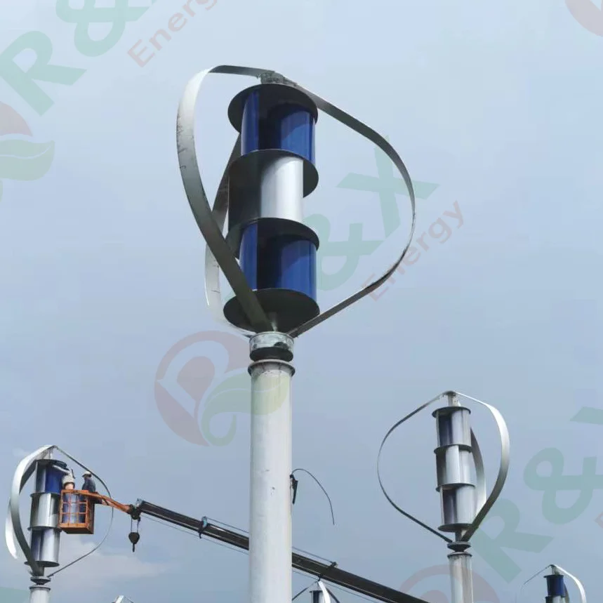 Hot Selling 2000W 3000W Vertical Axis Wind Turbine 48v/96V Alternative Energy Generator 2KW 3KW 220v  Household Complete Kit